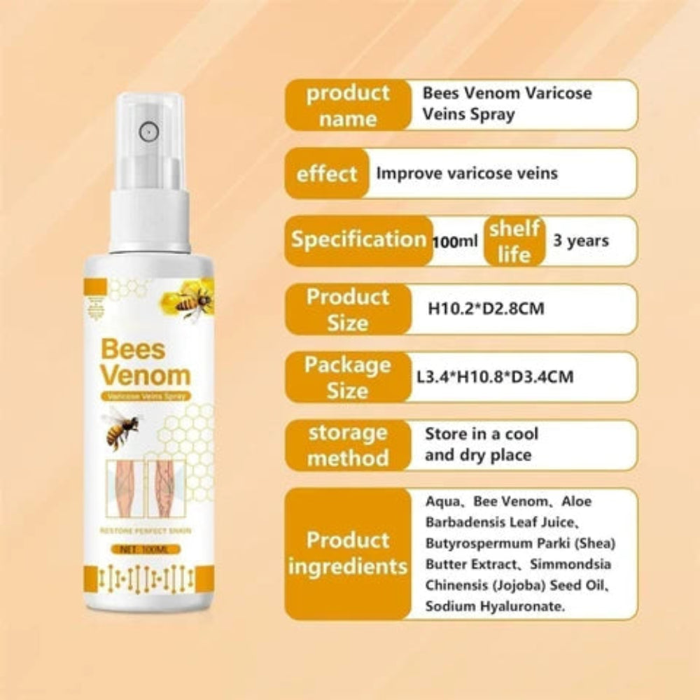 Bee Venom Spider Veins Spray Pack of 2